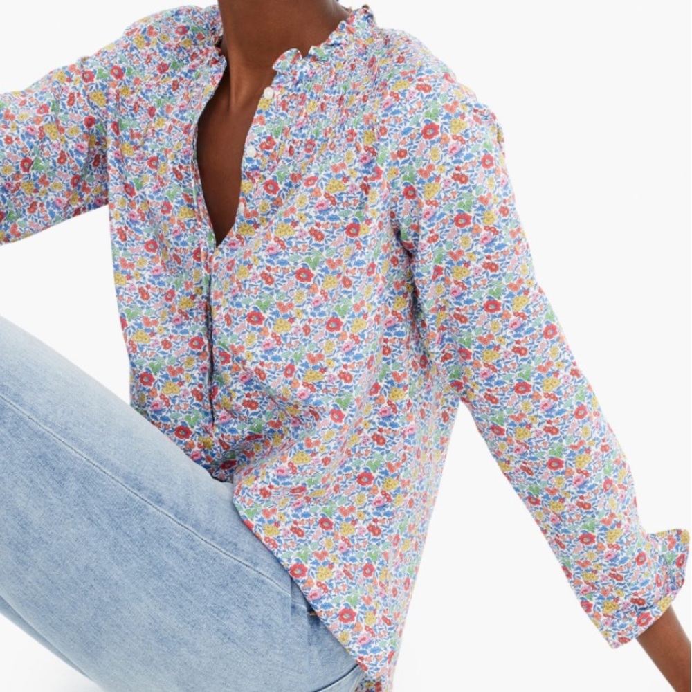 J. Crew Liberty Classic Popover Shirt